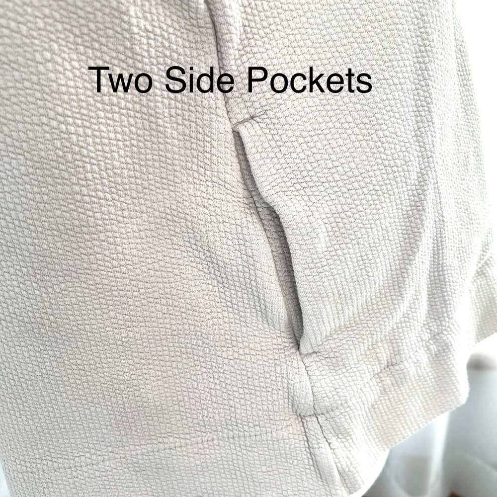 Lululemon Textured Half-Zip Hoodie Bone Size 8 - Picture 10 of 16
